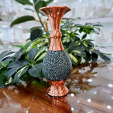 خرید عمده گلدان فیروزه کوبی مدل صراحی سایز 16