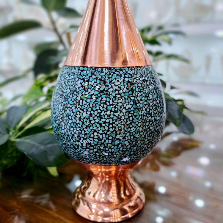 خرید عمده گلدان فیروزه کوبی مستقیم از تولیدی