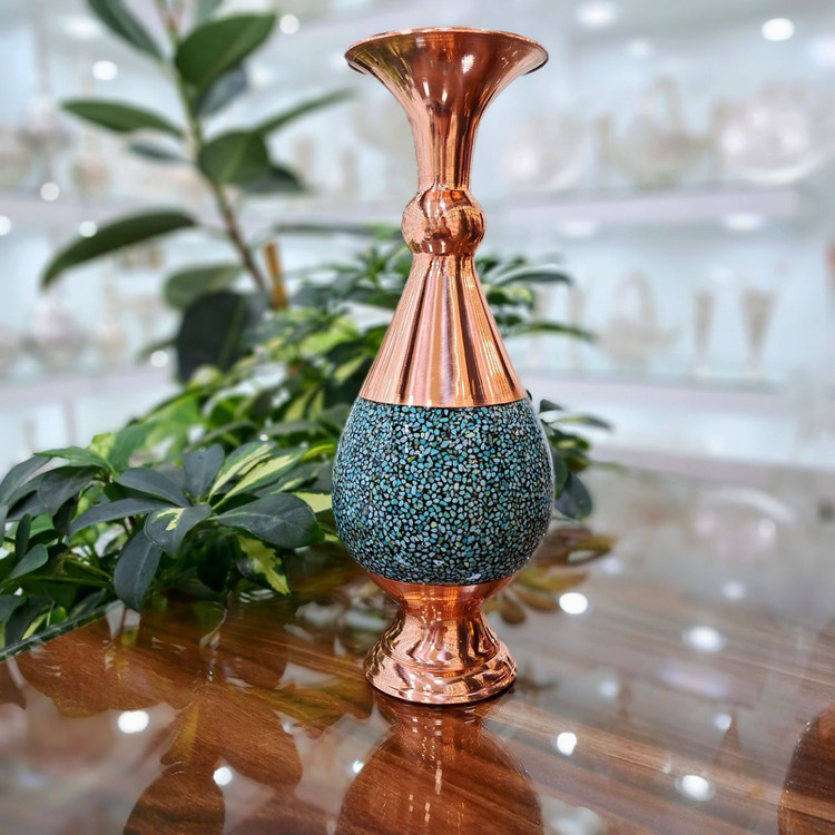 خرید گلدان فیروزه کوبی اصفهان با بهترین قیمت