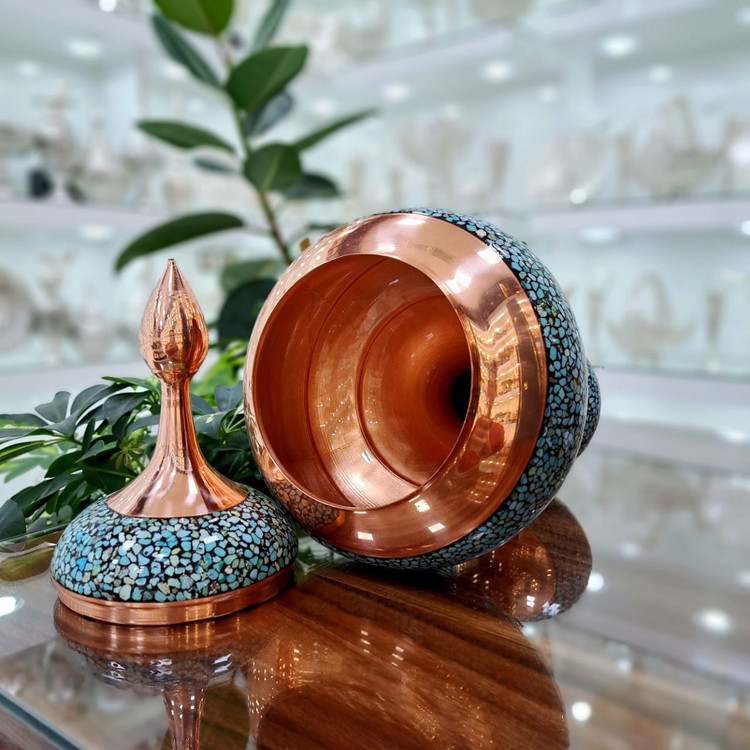 خرید شکلات خوری مس وفیروزه کوب مستقیم از تولیدی