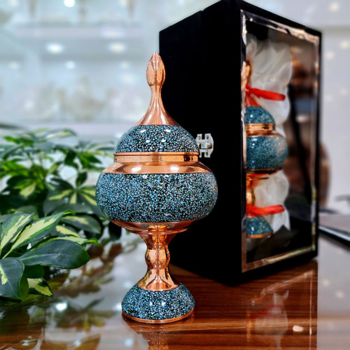 خرید شکلات خوری فیروزه کوبی با جعبه