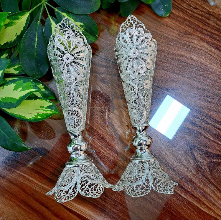 خرید گلدان ملیله کاری با بهترین قیمت