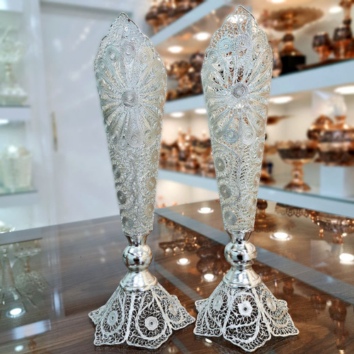 گلدان ملیله کاری سایز بزرگ