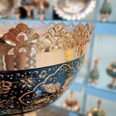 خرید آجیل خوری مسی الماس تراش با بهترین قیمت