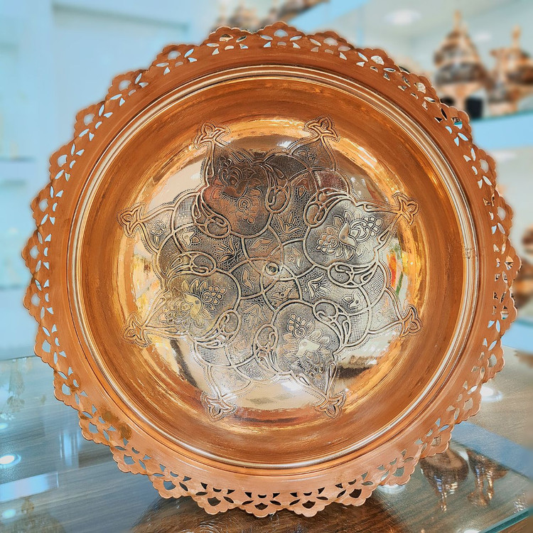 خرید آجیل خوری الماس تراش کنار سالنی