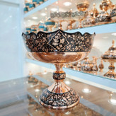 خرید میوه خوری مسی الماس تراش
