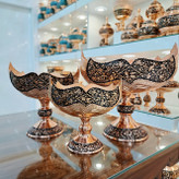 خرید کشکول مسی الماس تراش