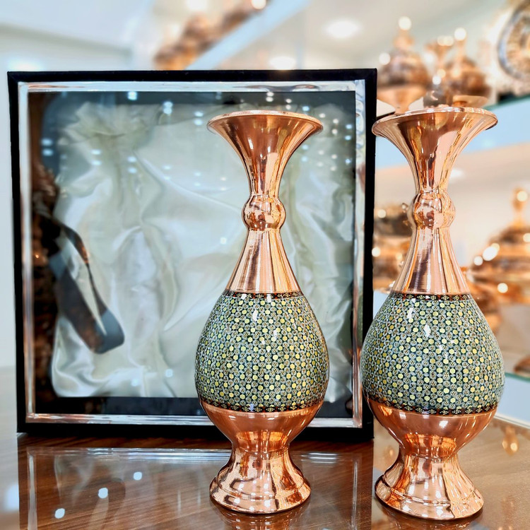 خرید گلدان خاتم کاری اصفهان