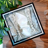 خرید گلدان ملیله کاری به همراه باکس