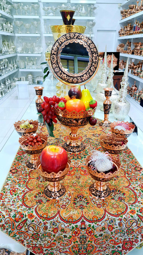 خرید سرویس هفت سین الماس تراش