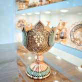 خرید کشکول مسی خاتم کاری