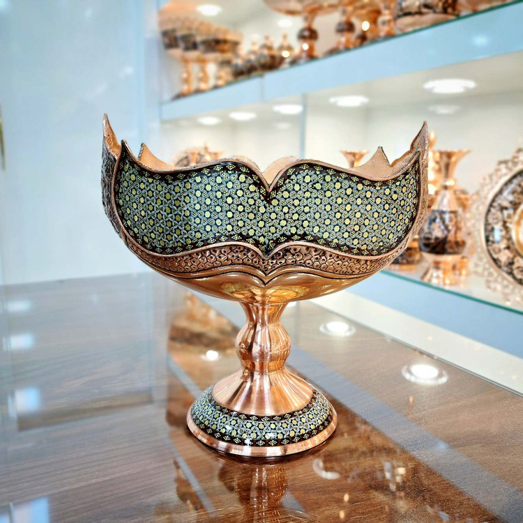 خرید کشکول مس و خاتم