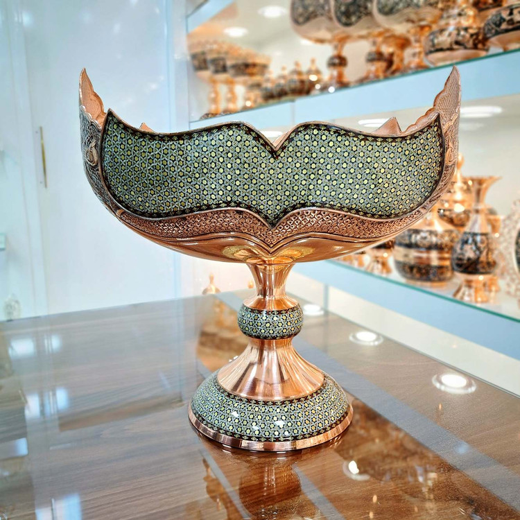 خرید کشکول مس و خاتم