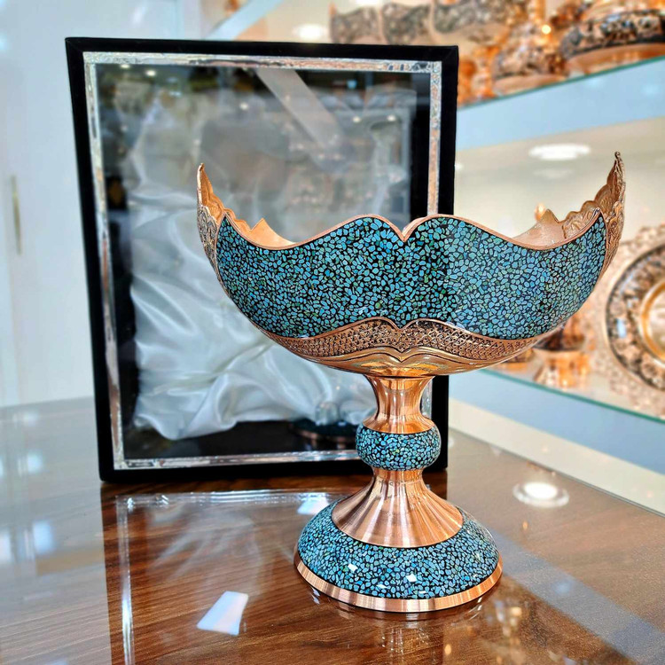 خرید عمده کشکول فیروزه کوبی مستقیم از تولیدی