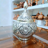 خرید شکلات خوری قلمزنی نقره نما