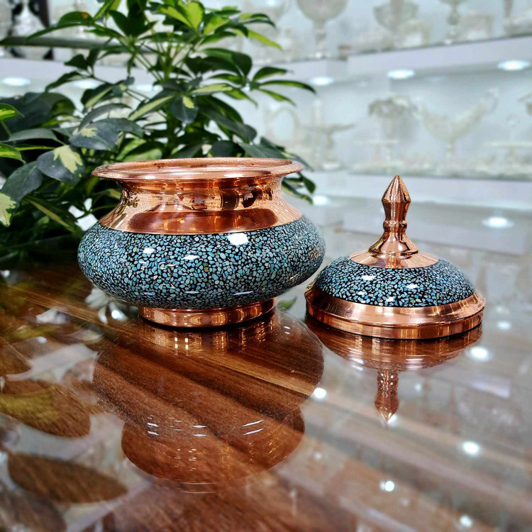 خرید ظروف فیروزه کوبی مستقیم از تولیدی