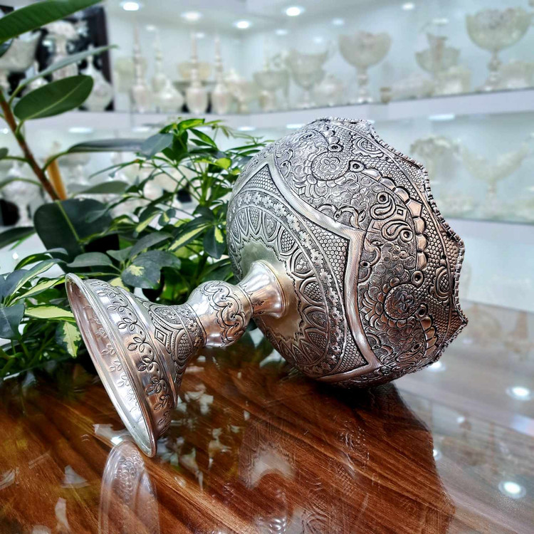 قیمت ظرف میوه خوری سیاه قلم