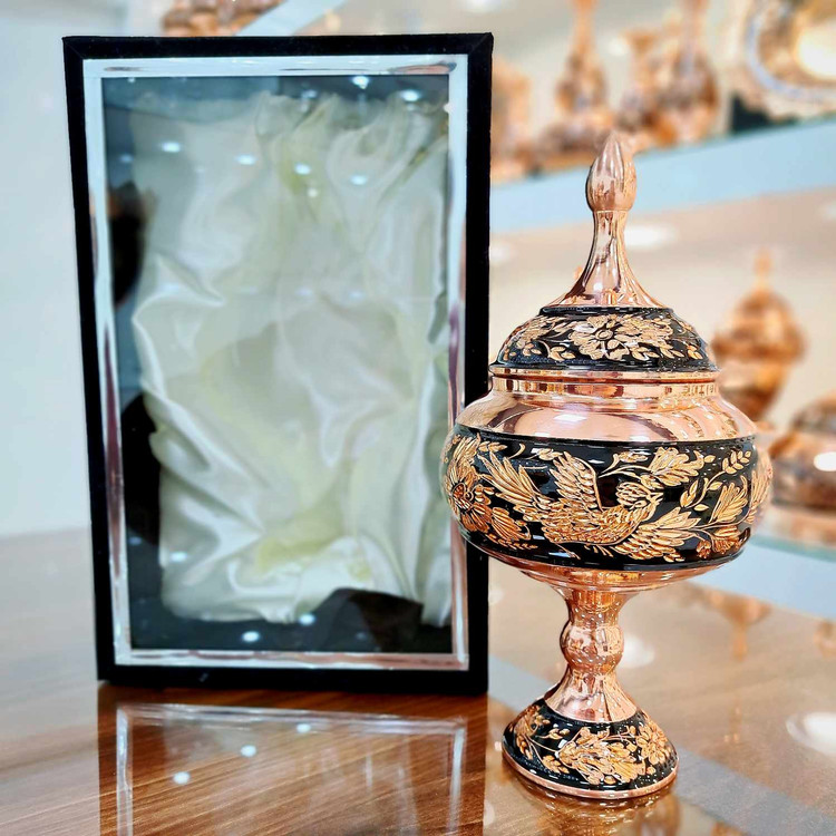 خرید شکلات خوری مسی الماس تراش از تولیدی