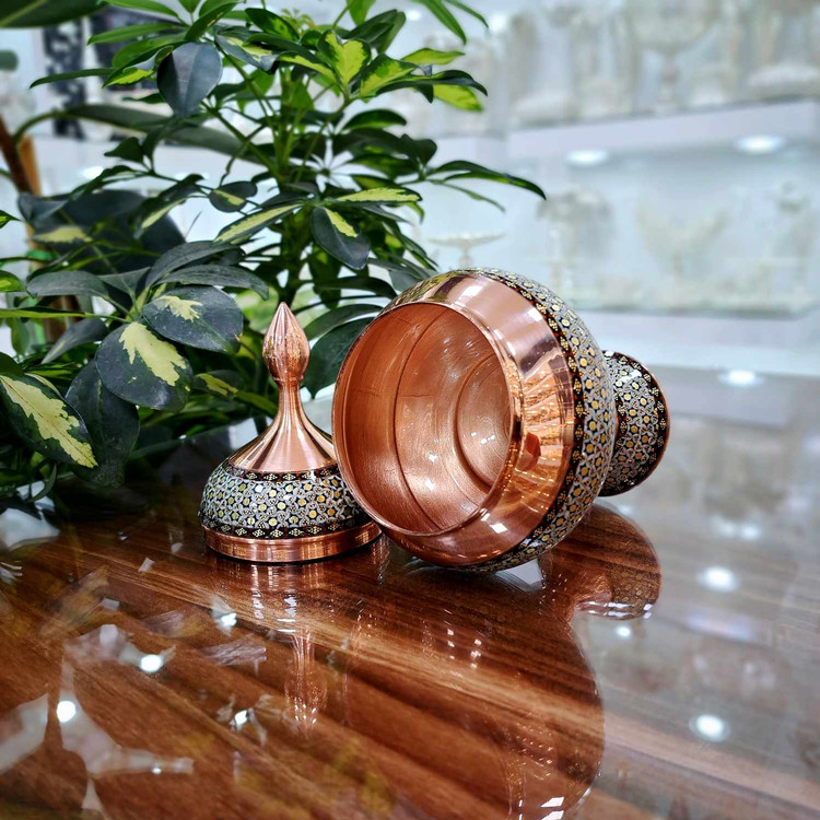 قیمت شکلات خوری مس و خاتم