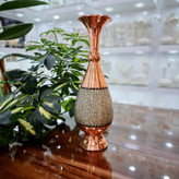 گلدان مس و خاتم