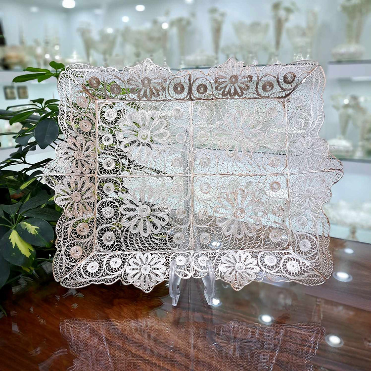 سینی ملیله کاری