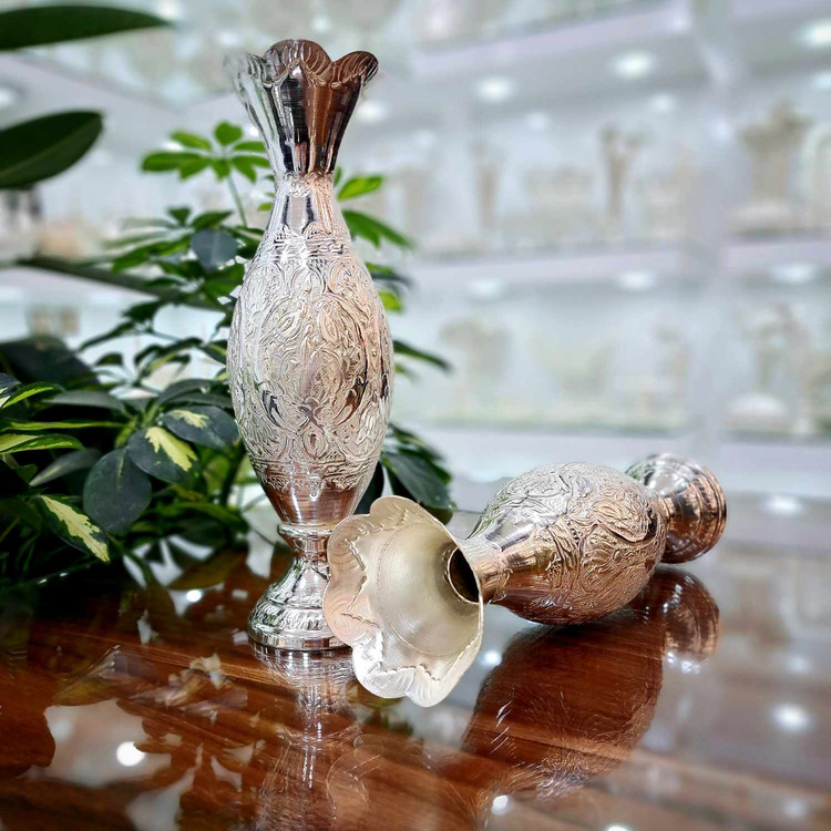 گلدان نقره نما سایز بزرگ