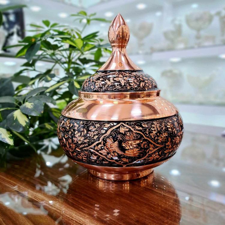 خرید شکلات خوری مسی الماس تراش با بهترین قیمت