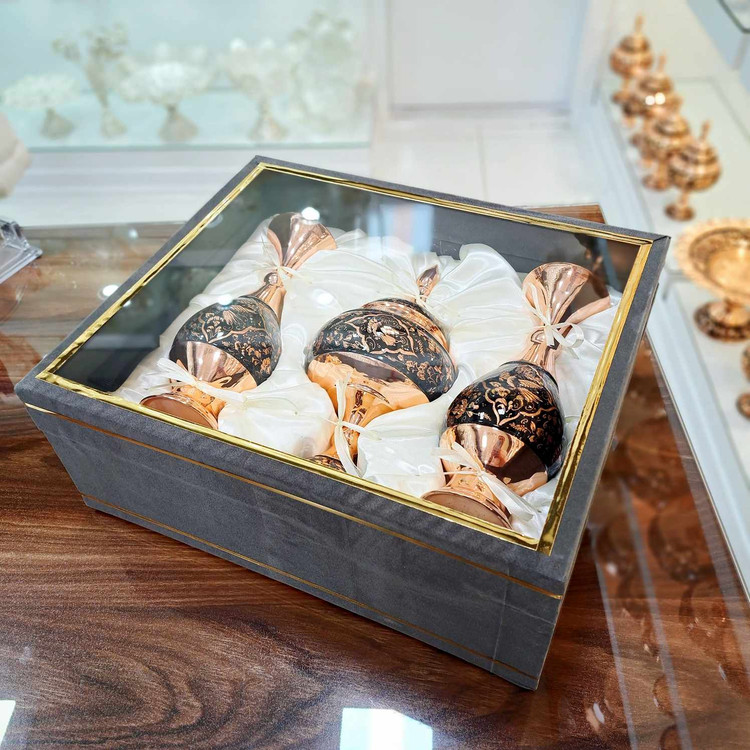 خرید ست مسی الماس تراش برای کادو دادن