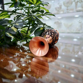 خرید گلدان مسی الماس تراش سایز20