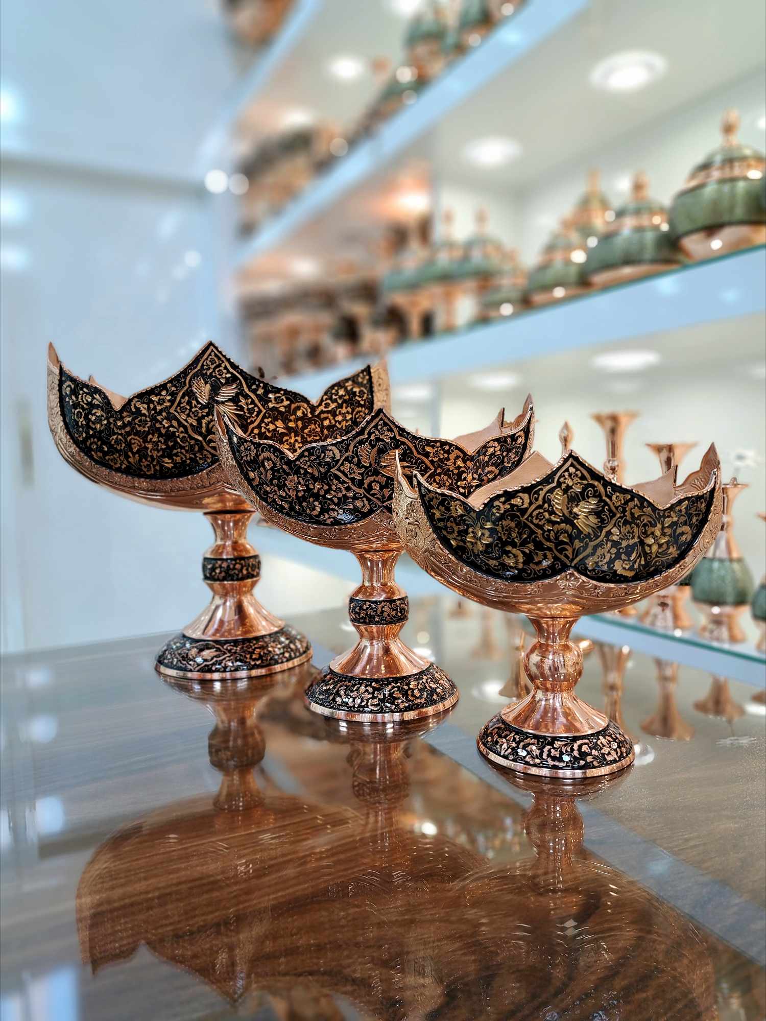 خرید کشکول مسی الماس تراش اصفهان