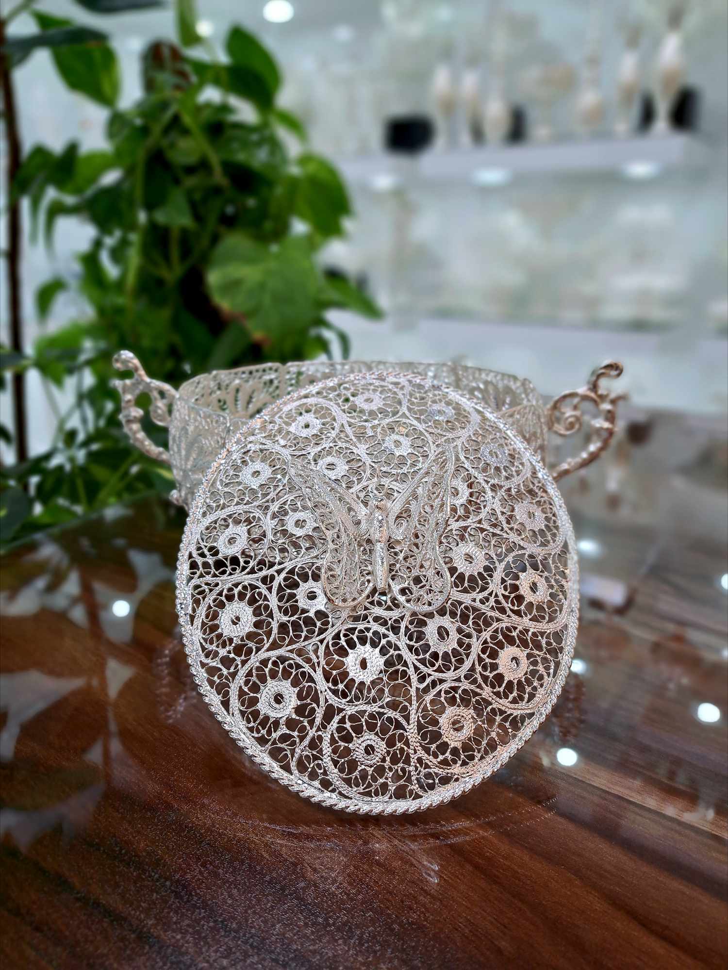 قیمت شکلات خوری ملیله کاری