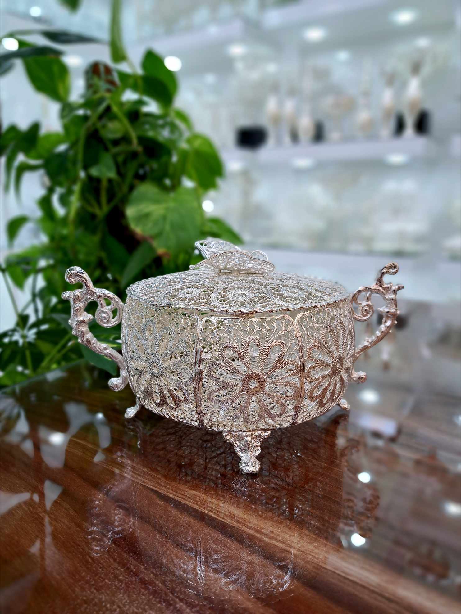 خرید شکلات خوری ملیله کاری