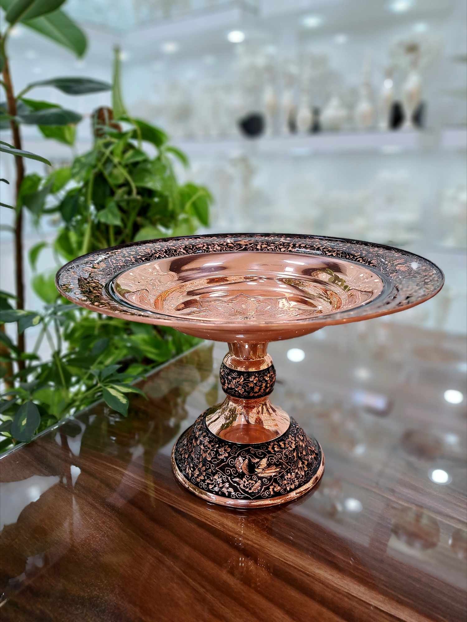 خرید شیرینی خوری الماس تراش برند اشرافی