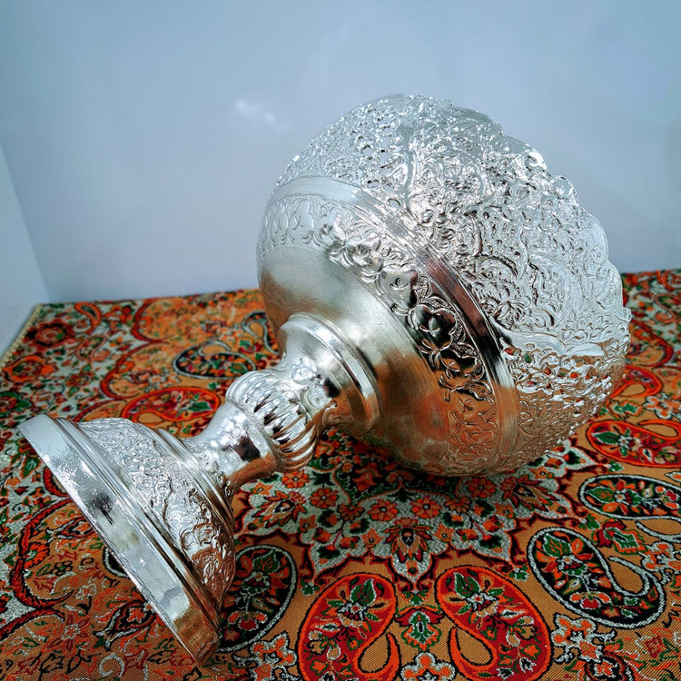 خرید کاسه قلمزنی نقره نما اصفهان