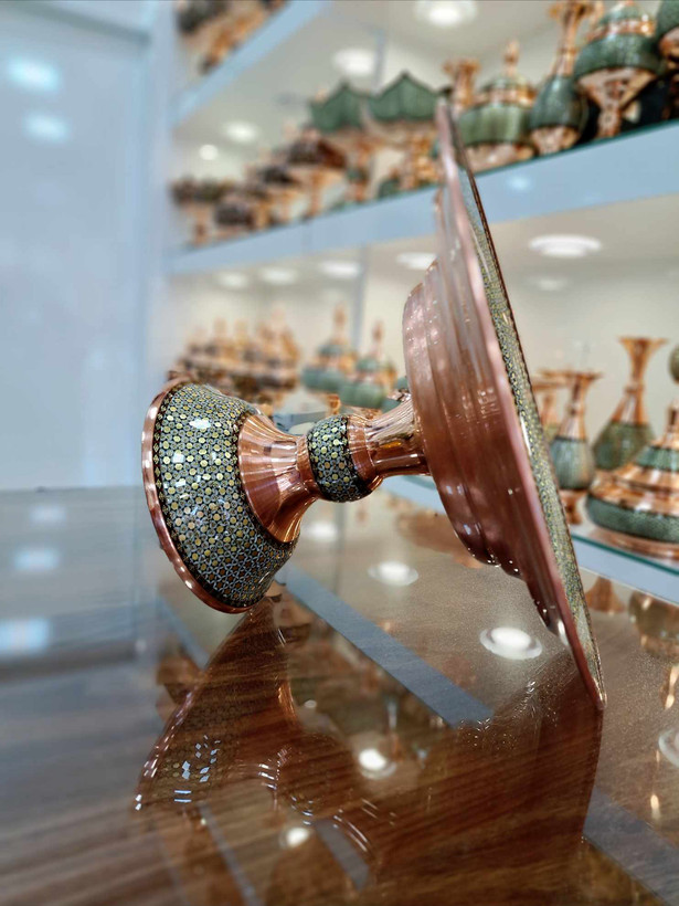 قیمت شیرنی خوری مس و خاتم نفیس