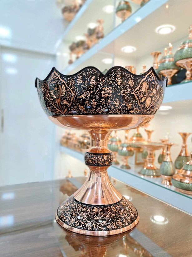 خرید میوه خوری الماس تراش از صنایع دستی اشرافی